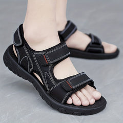 Men's Adjustable Hook & Loop Sandals Kids Casual Walking Shoes