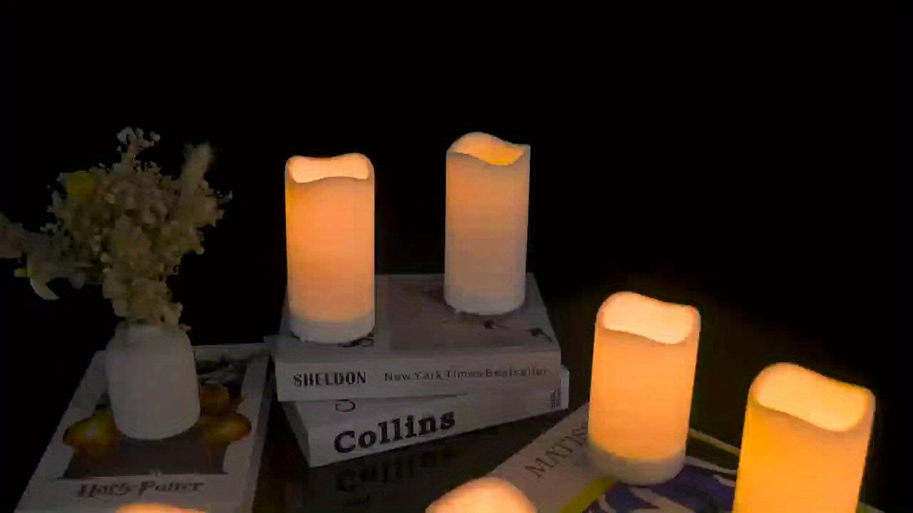Waterproof Solar Candles for Outdoor Activities