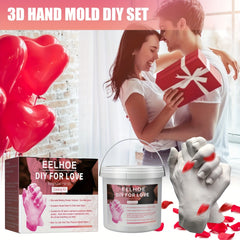 Couples Plaster Hand Mold Casting Kit Gift Ideas For Boyfriend Girlfriend