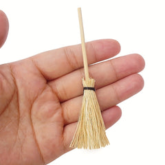 3pcs Elf Accessories Halloween Robe Mini Broom Small Shoes Christmas Toys
