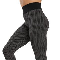 Honeycomb Seersucker Leggings for Women