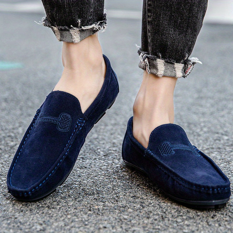 Men's Casual Loafer Shoes Slip On Sneakers Flat Shoes