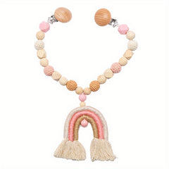 Cute Wind Chime Key Chain & Car Seat Toys for Baby Strollers