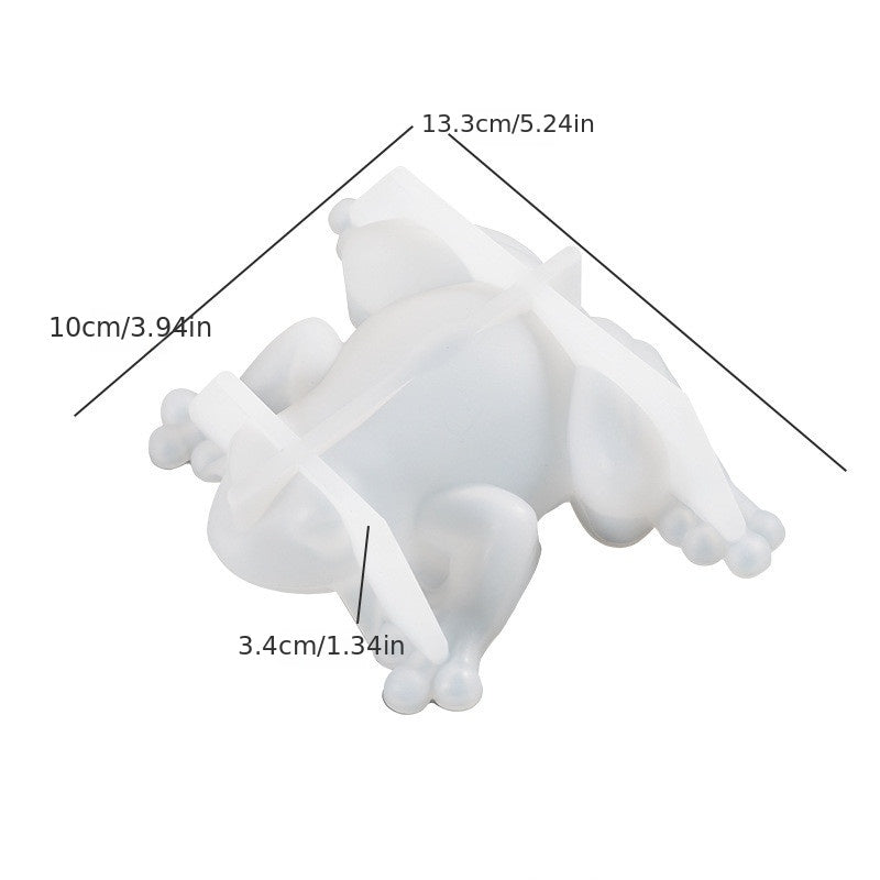 Animal Epoxy Resin Mold 3D Snail Frog Lizard Shape Silicone Mold Decor