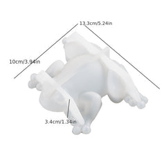 Animal Epoxy Resin Mold 3D Snail Frog Lizard Shape Silicone Mold Decor