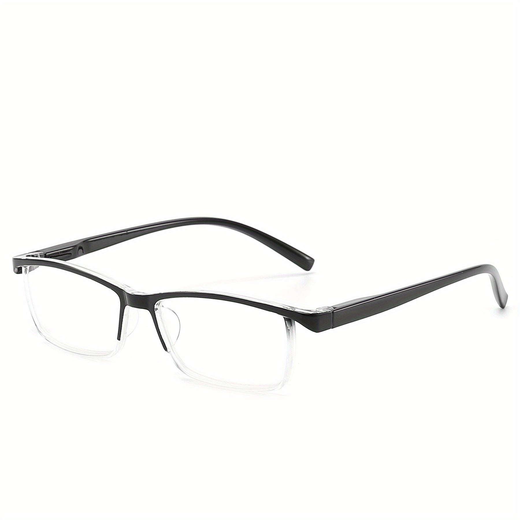 Men's Anti Light Square Frame Reading Glasses