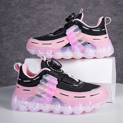 Kid's Shock Absorbing Running Shoes Non Slip Soft Sole Sneakers