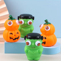 Halloween Pumpkin Squeeze Toy with Popping Eyes