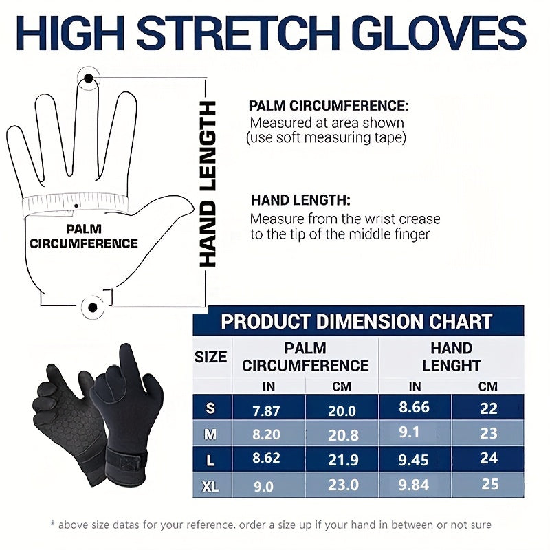 Neoprene Diving Gloves 3mm 5mm Thermal Anti Slip Scuba Gloves for Men Women