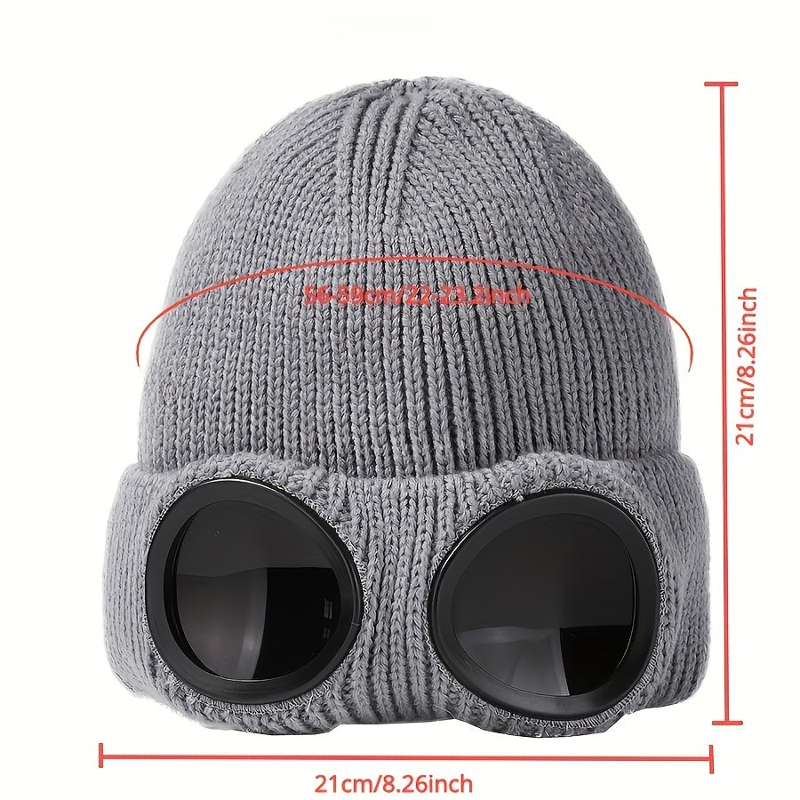 Knitted Glasses Hats with Ear Protection