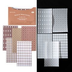 30 Sheets Sulfuric Acid Writing Paper Set DIY Manual Material