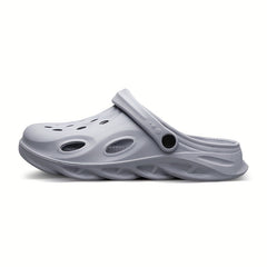Men's Slip On Clog Sandals Breathable Outdoor Walking Slippers