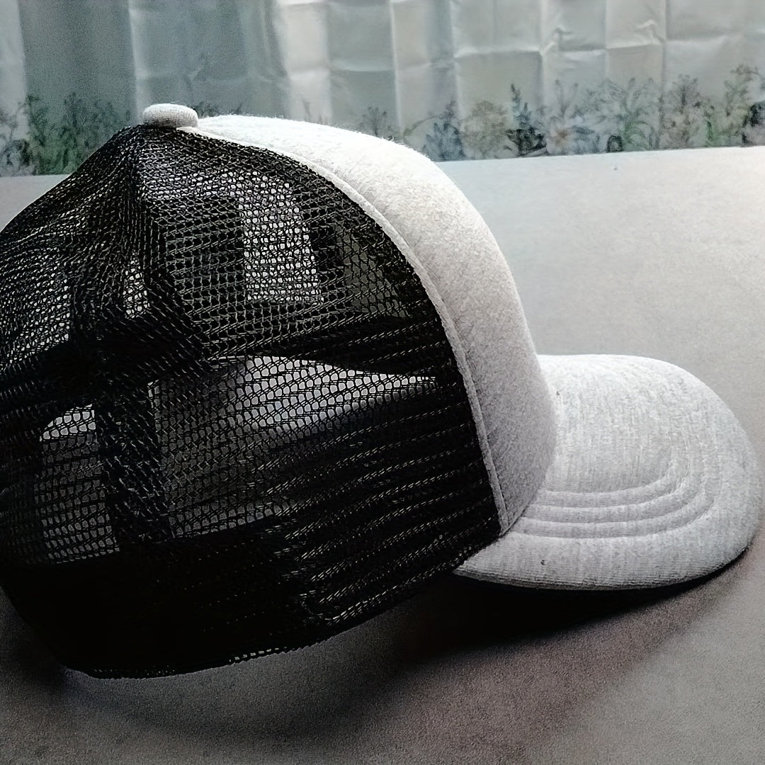 1PC Men's Outdoor Mesh Cap Breathable Sunshade Sports Baseball Cap