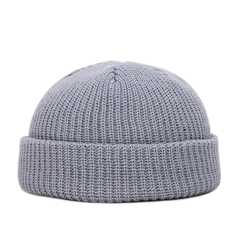Men's Solid Knitted Hat