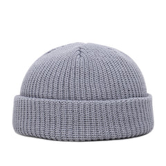 Men's Solid Knitted Hat