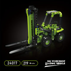 24017 Workshop Load Car Building Blocks Toys Gift