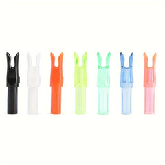 12pcs Arrow Nock For 0.244in 6.2mm ID Shaft Archery Accessory