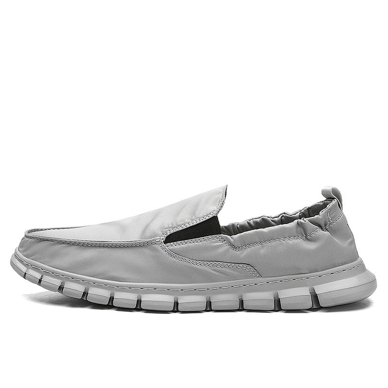 Men's Canvas Slip On Loafer Shoes Lightweight Breathable Sneakers