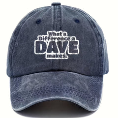 Retro Casual Embroidered Baseball Caps Adjustable Cotton Hats