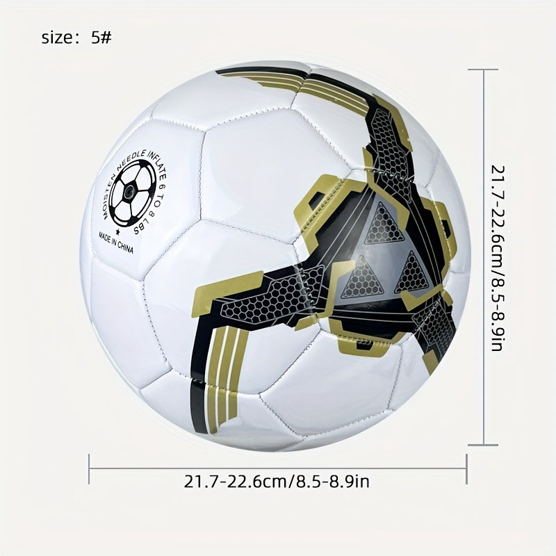 Durable Soccer Ball for Training & Competition Size 4 5