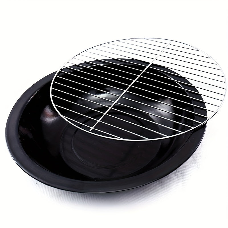Portable Charcoal Smoker Outdoor BBQ Grill Smoker