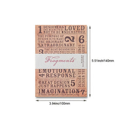 30pcs Retro Vintage Paper Fragments Scrapbooking DIY Material