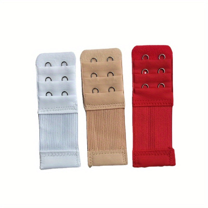 3pcs Bra Extension Buckle Set Comfortable & Soft Strap Extenders