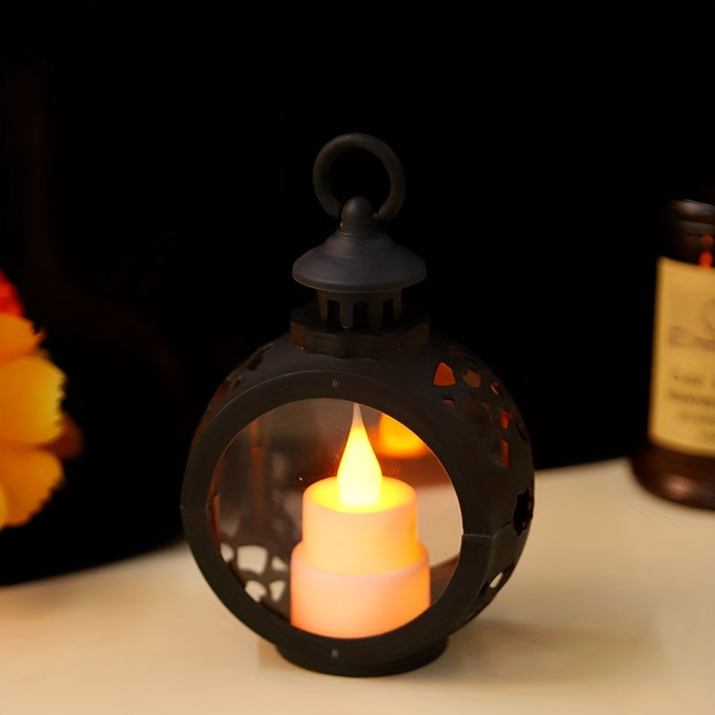 Small Round Lamp Electronic Candle Night Light