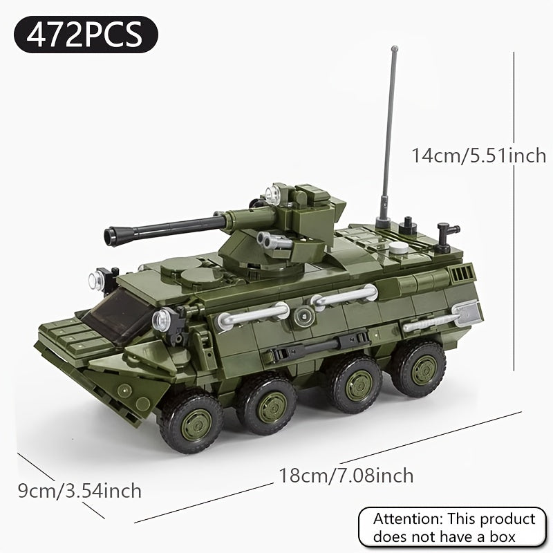 472pcs VN22 Tank Building Blocks Toy Set