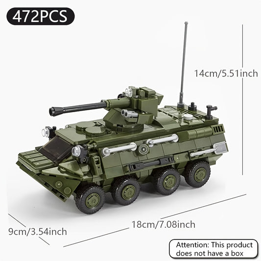 472pcs VN22 Tank Building Blocks Toy Set