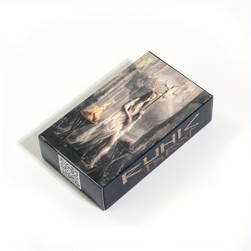 78 Piece Runic Tarot Deck - Unlock Ancient Nordic Secrets