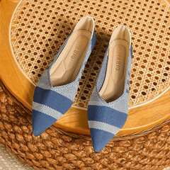 Women's Pointed Toe Slip-on Flat Shoes