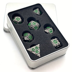 7pcs Solid Metal Dice Maze sided Mini Desktop Game Accessories
