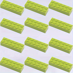 12pcs Building Block 2X6 Character Christmas Architectural Scenery DIY Toys