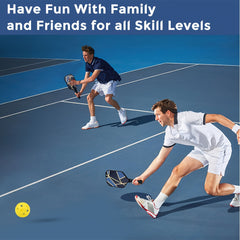 USAPA Approved Fiberglass Pickleball Paddles Set