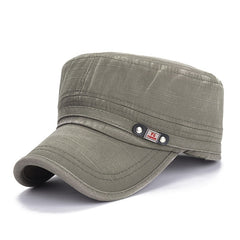 Casual Flat Cap Baseball Cap Military Cap Sun Hat One Size Men Women