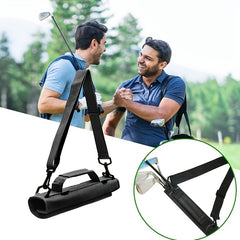 Lightweight Golf Club Bag w/ Shoulder Strap, Foldable Travel Bag