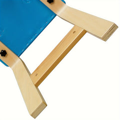 Wooden Portable Yoga Headstand Chair with PU Pad