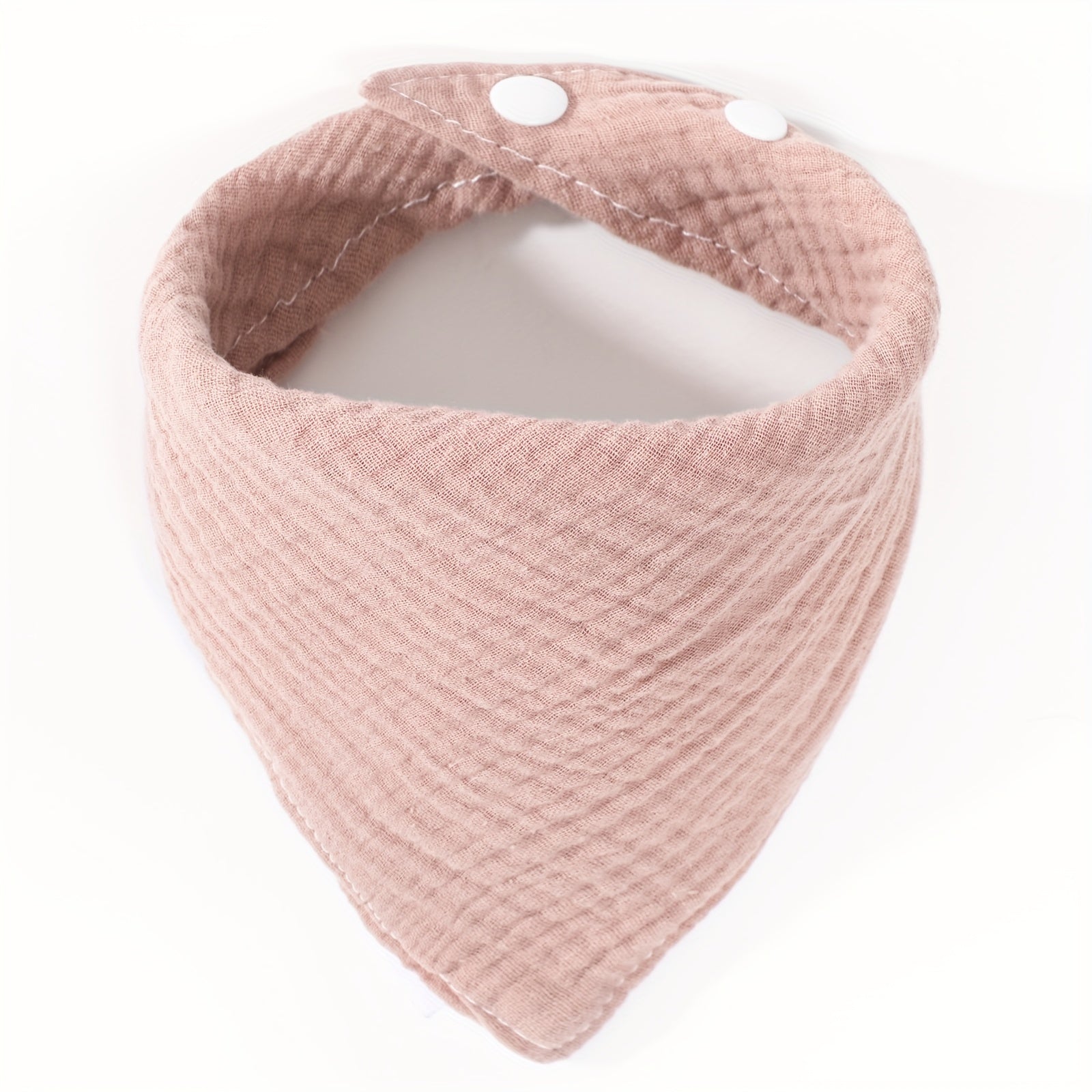 Baby Bib Four-layer Wrinkled Cloth Triangle Scarf