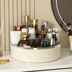 Rotating Kitchen Storage Tray for Tableware and Seasoning Bottles