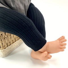 Baby Girls Warm Knitted Tights Outwear Pantyhose for Winter