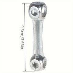 3pcs Bone Wrench Hexagon Sleeve Tool 10 In 1 Portable Repair Riding Hand Tool