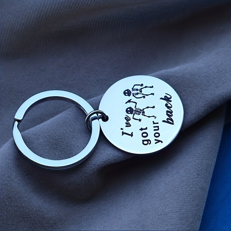 Funny Metal Key Ring Purse Bag Backpack Car Key Charm Friends Gift
