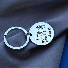Funny Metal Key Ring Purse Bag Backpack Car Key Charm Friends Gift