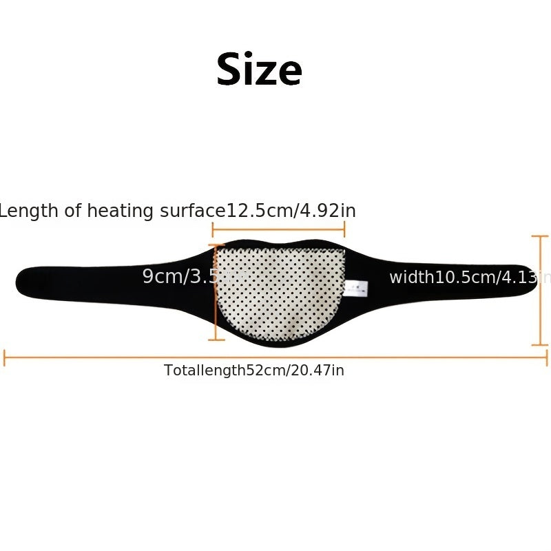 Adjustable Tourmaline Neck Protection Belt Men Women Magnetic Sleeve