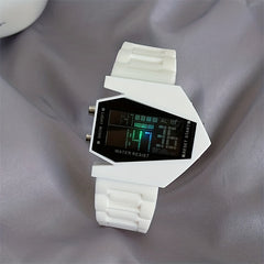 Waterproof Aircraft Watch Luminous Electronic Children's Watch