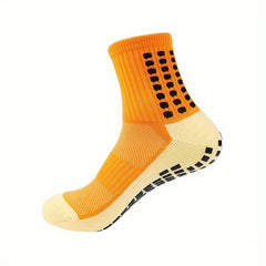 Men's Non Slip Mid Crew Sport Socks