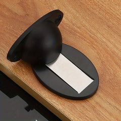 1pc Zinc Alloy Invisible Adjustable Door Stopper