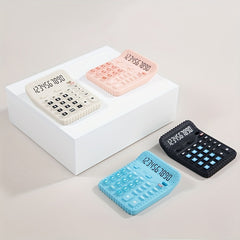 Baby Silicone Calculator Teething Toy with Anti-drop Chain