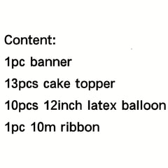 25pcs Game Handle Theme Birthday Party Balloon Set Decoration Supplies